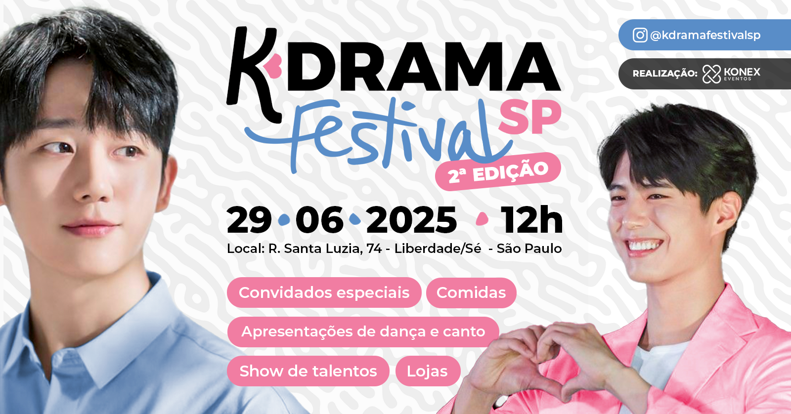3 entrada vip para kdrama festival 29/06