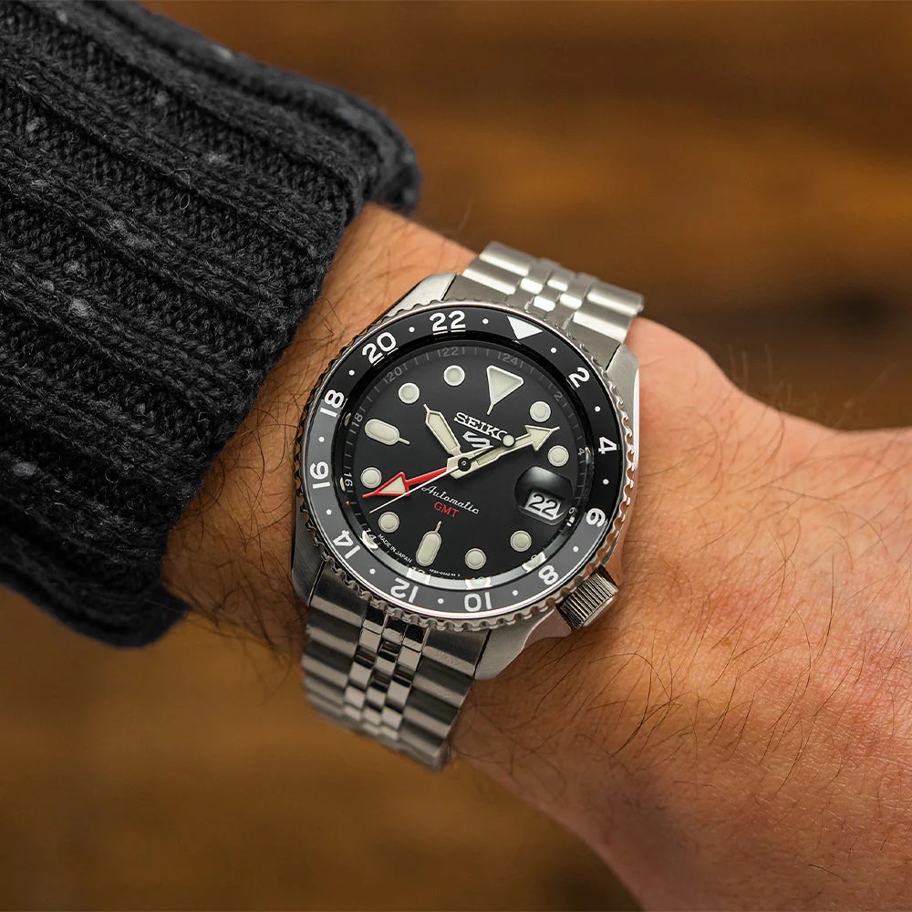 SEIKO GMT SSK001 BLACK