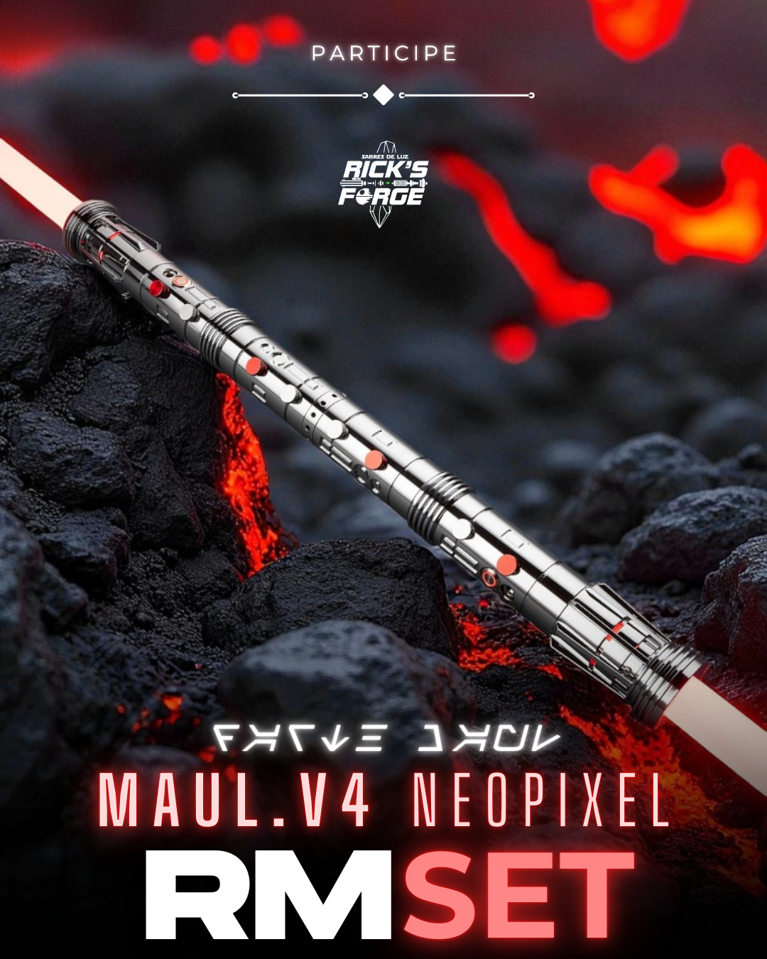 RM EDIÇÃO SET/25 - MAUL.V4 NEOPIXEL