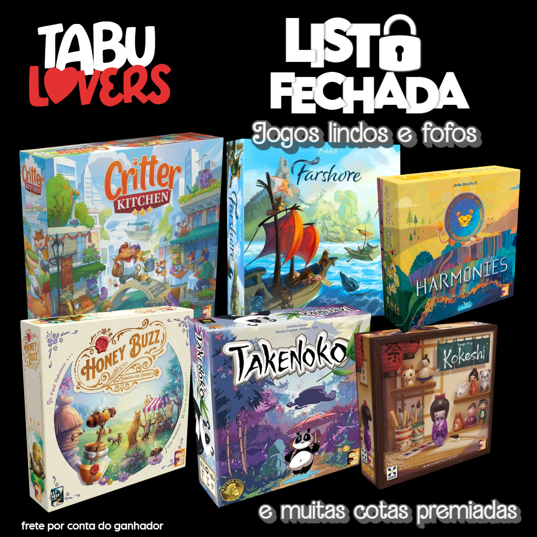 Lista Fechada - Jogos Lindos e Fofos