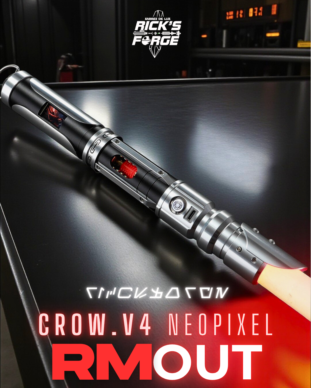 RM EDIÇÃO OUT/25 - CROW.V4 NEOPIXEL