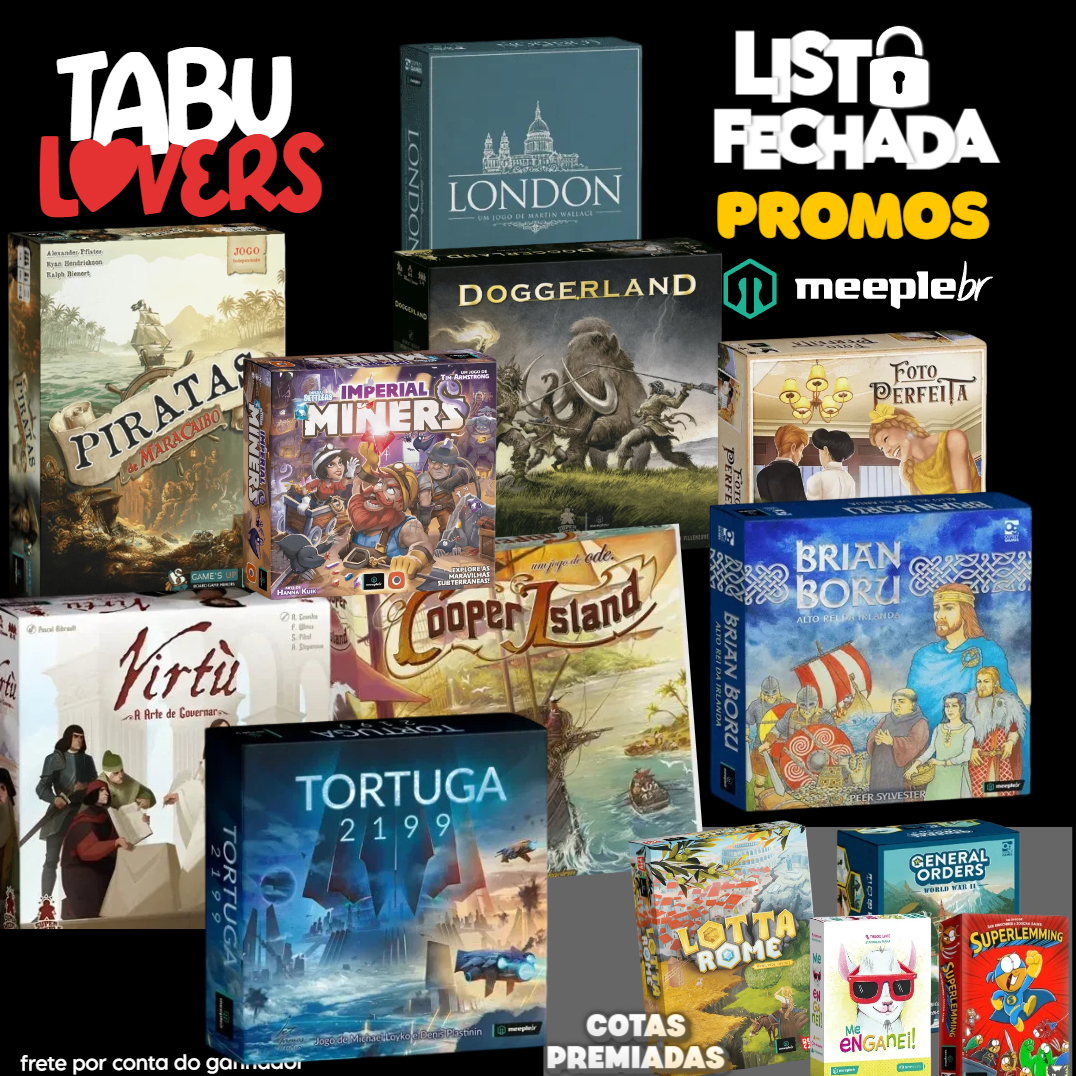 Lista Fechada - Promos MeepleBR