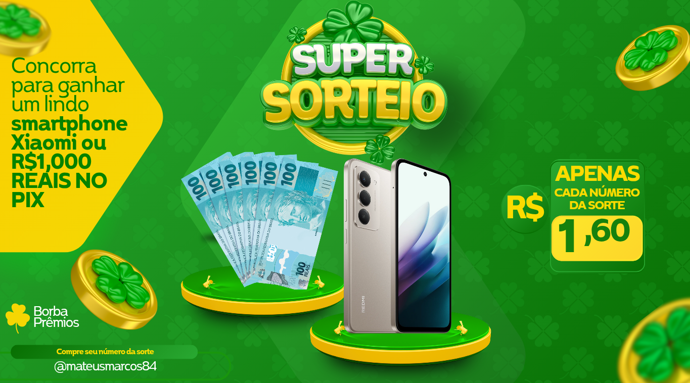 XIAOMI NOTE 15 OU R$1,000 REAIS NO PIX