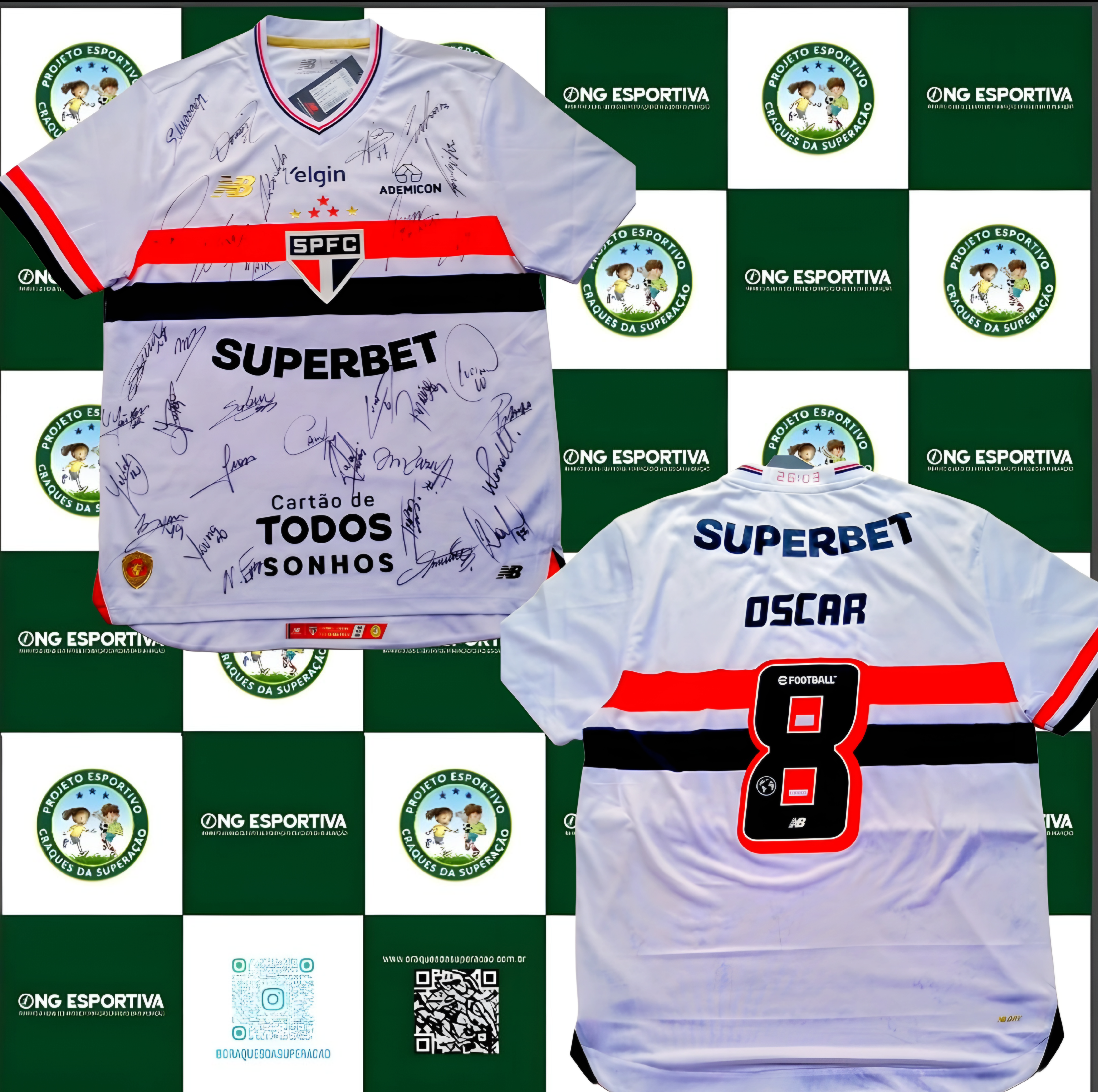 RIFA DOS CAMPEÕES – CRAQUES DA SUPERAÇÃO