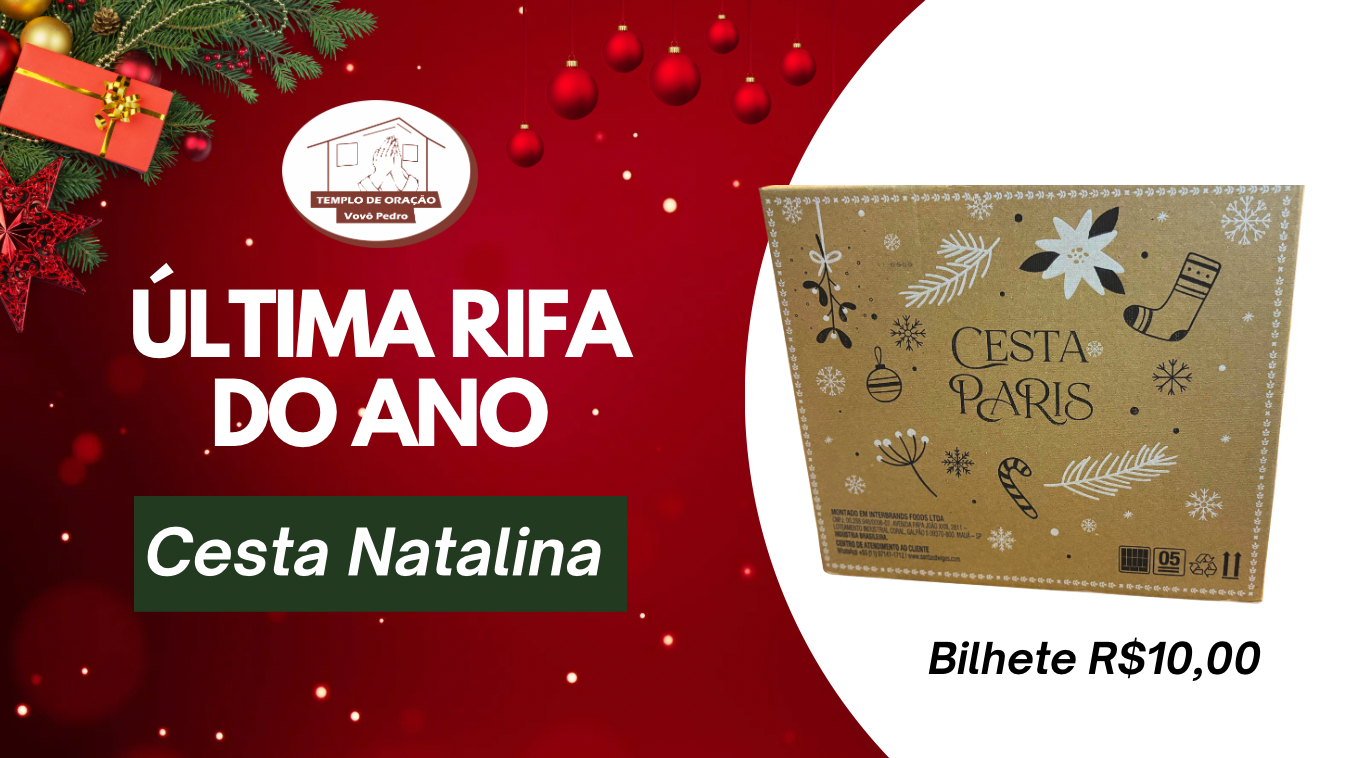 Rifa Cesta Natalina 2025