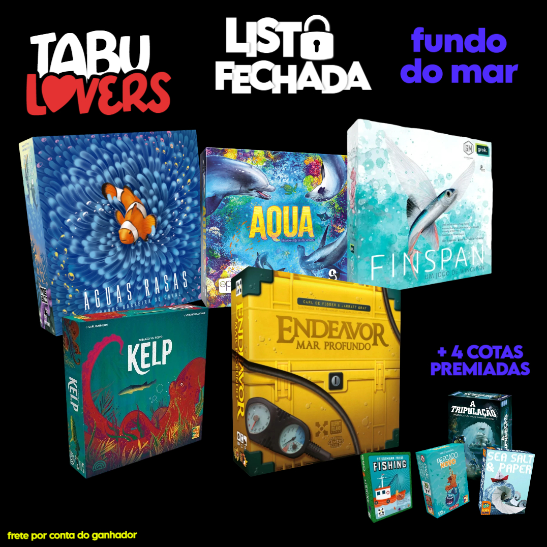 Lista Fechada - Fundo do Mar - Parte 2