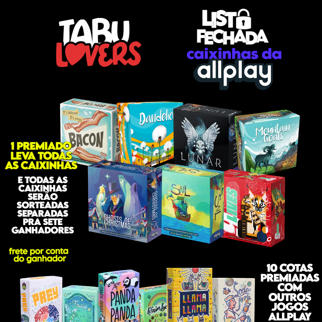 Lista Fechada - Caixinhas da Allplay