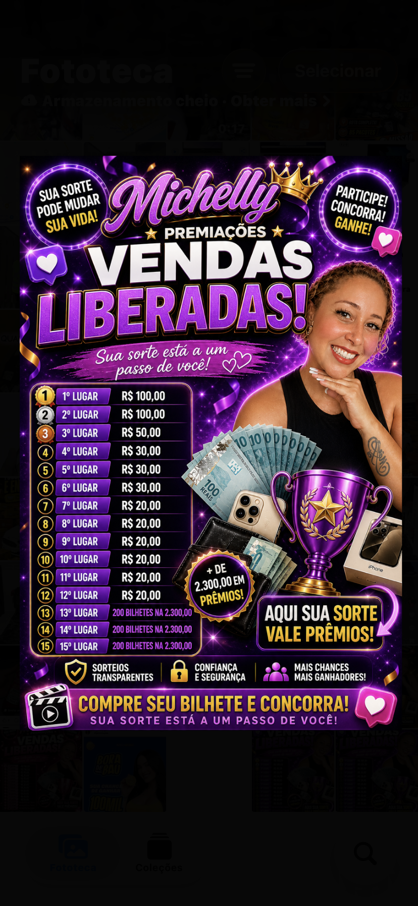 Michelly Premiações