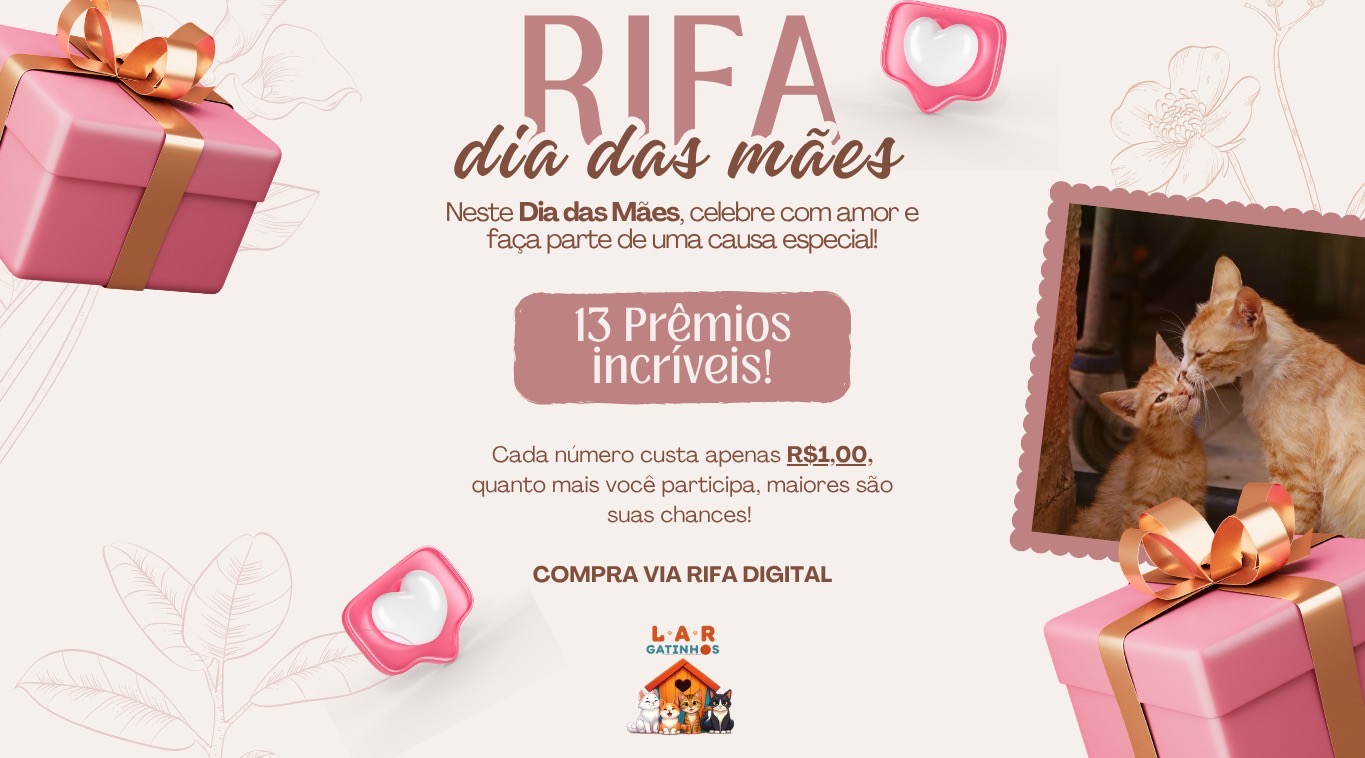Rifa do dia das Mães