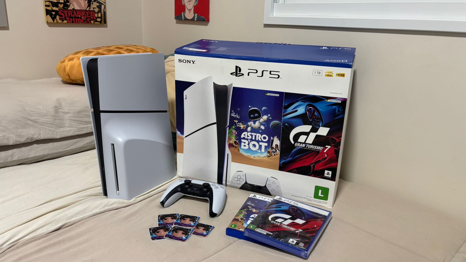 Playstation 5 Mídia Física com 2 Jogos