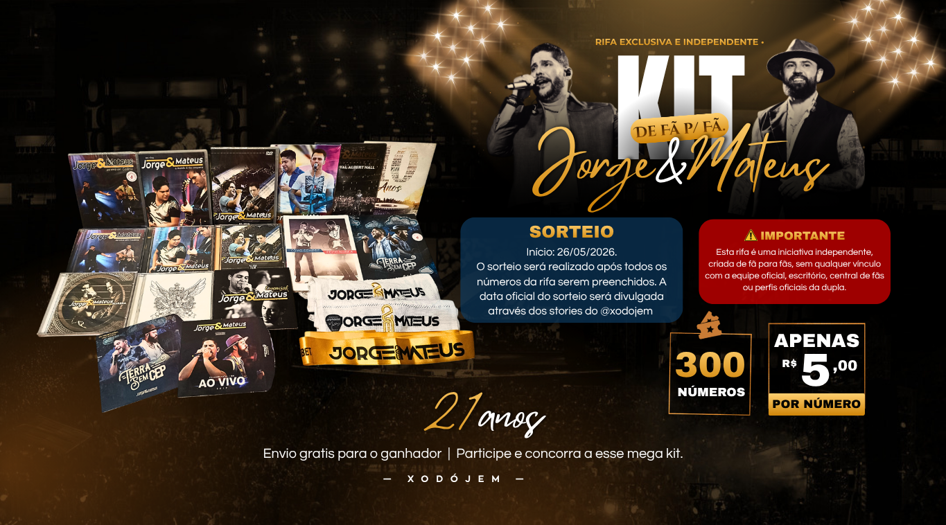 Kit De Fã p/ Fã.