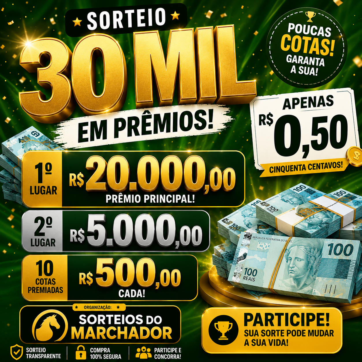 $30k EM PRÊMIOS $