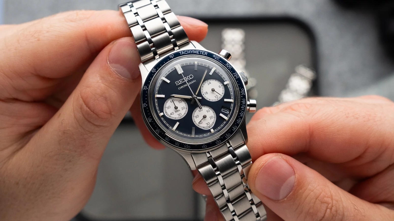SEIKO CHRONOGRAPH SSB477