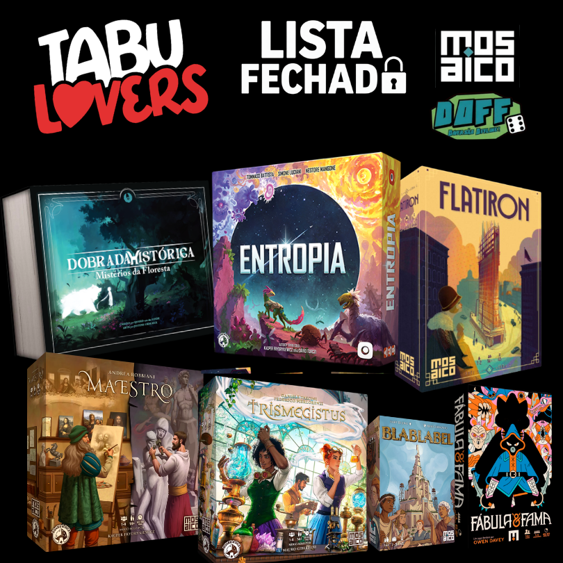 Lista Fechada: Mosaico no DOFF