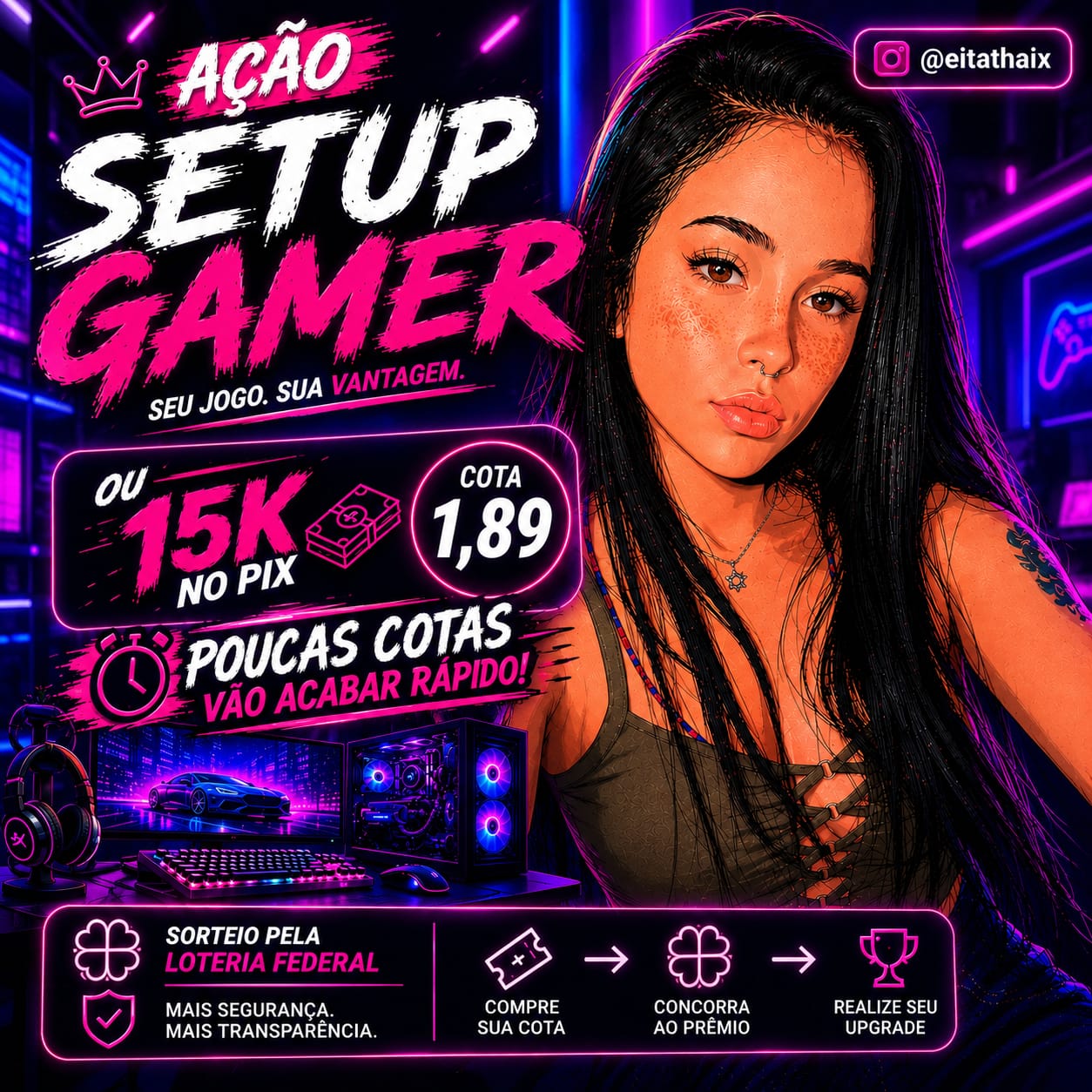 🎮​ SETUP GAMER - ADQUIRA JÁ 👾