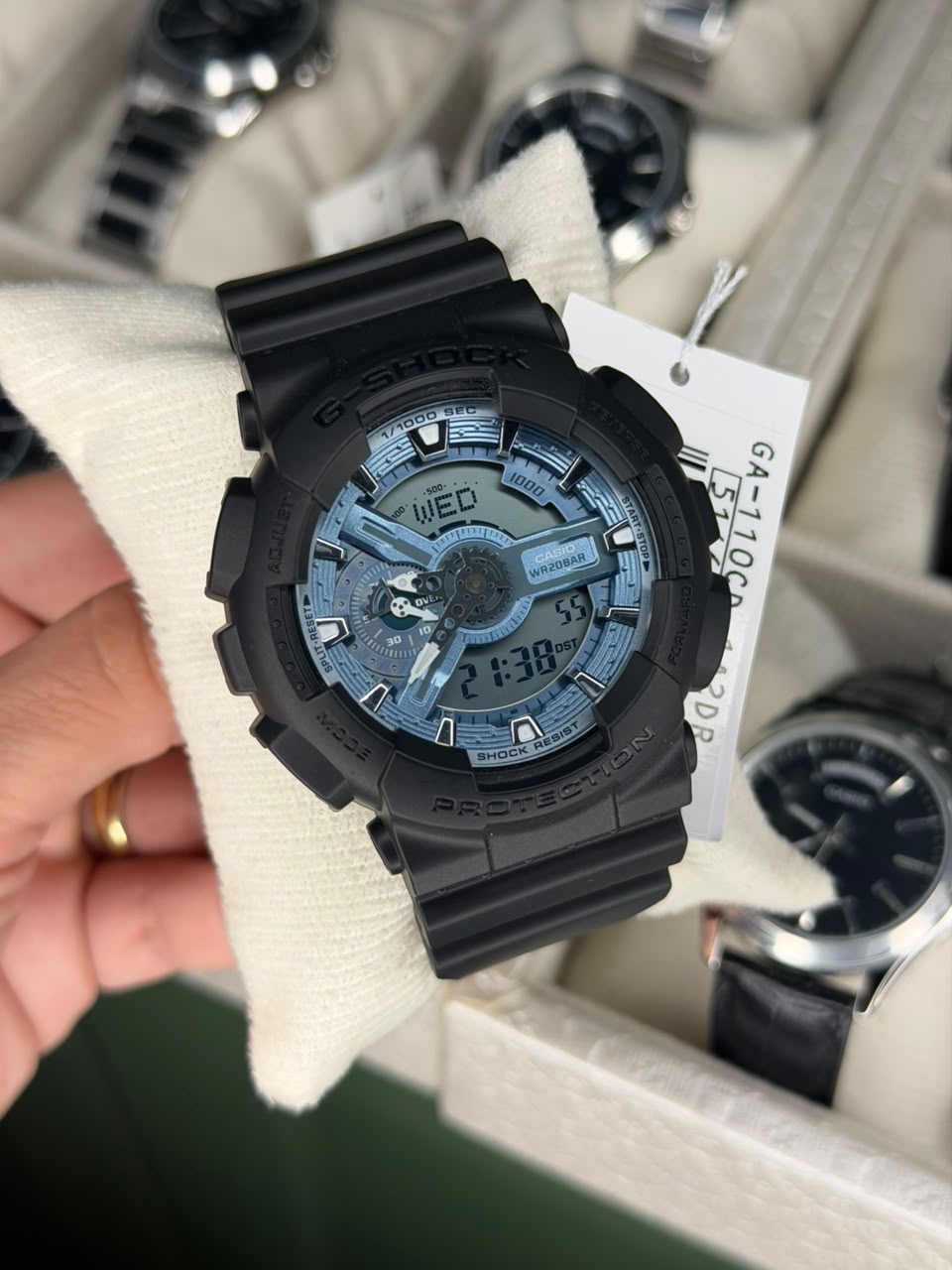 Imagem da campanha Casio G-Shock GA-110CD-1A2