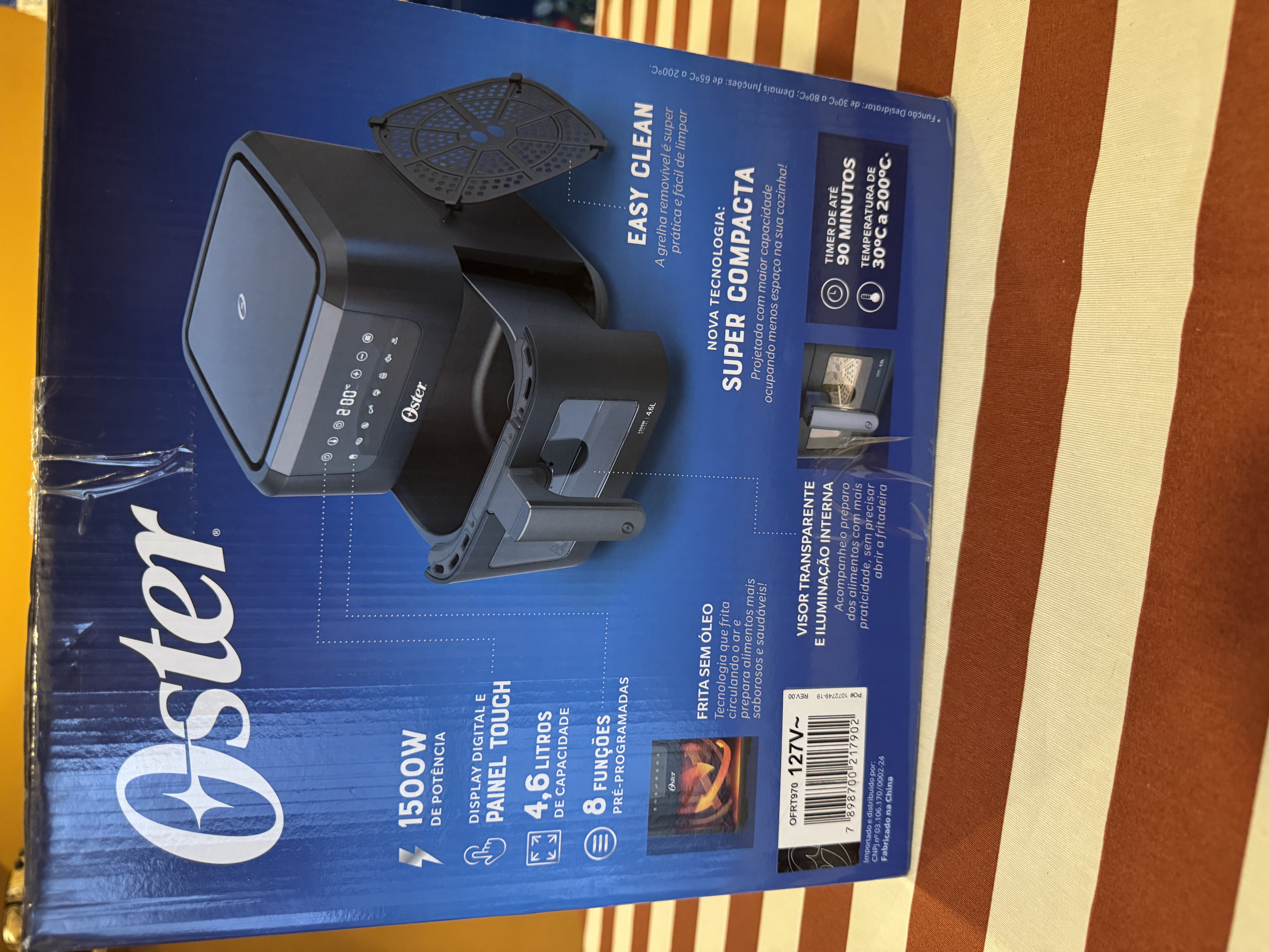 Rifa cirurgia ortopédica do Charlie valendo uma AirFryer