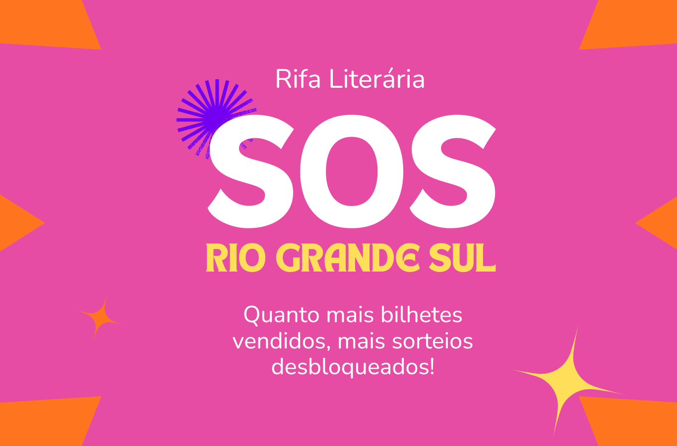 Rifa Literária - SOS Rio Grande do Sul